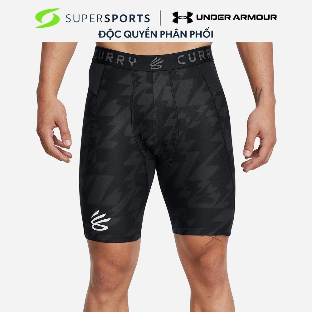 Quần Ngắn Nam Under Armour Heatgear Printed - Đen  - 1379829-002