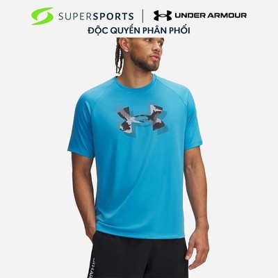 Áo Tay Ngắn Nam Under Armour Tech Print Fill - 1390208-452