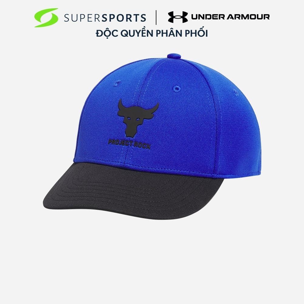 Mũ Lưỡi Trai Nữ Under Armour Project Rock - Xanh Dương - 1376719-400