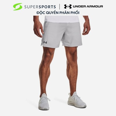Quần Ngắn Nam Under Armour Vanish Woven 6" - Xám - 1373718-014 LS300