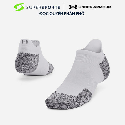 Vớ Under Armour Run Cushion (1 Đôi) - Trắng - 1376075-100
