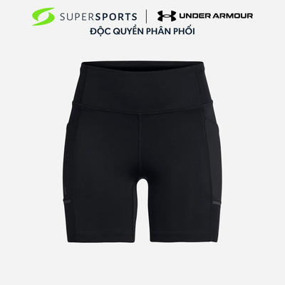 Quần Ngắn Nữ Under Armour Launch Half - Đen - 1383418-001