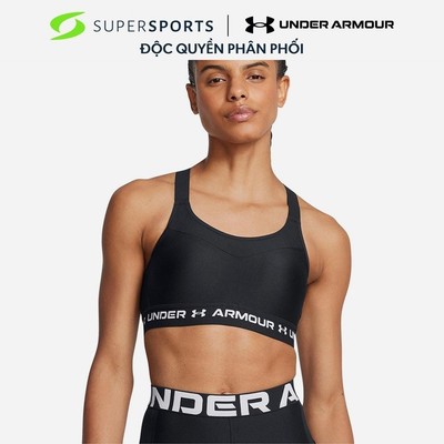 Áo Bra Thể Thao Nữ Under Armour Crossback - Đen - 1355109-002