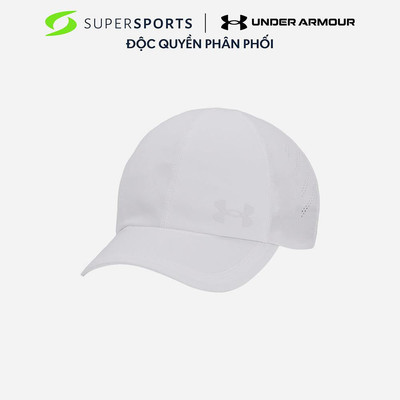 Mũ Lưỡi Trai Nữ Under Armour Iso-Chill Launch Adjustable - Trắng - 1383478-100