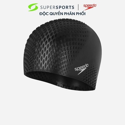 Mũ Bơi Người Lớn Speedo Bubble Active + - Đen - 8-139540001