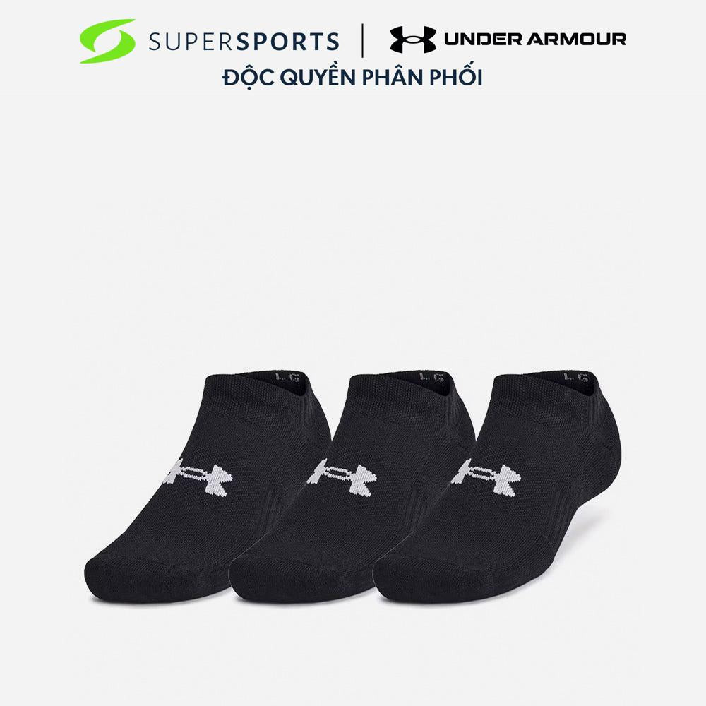 Vớ Thể Thao Under Armour Training Cotton (3 Đôi) - Đen - 1386313-001