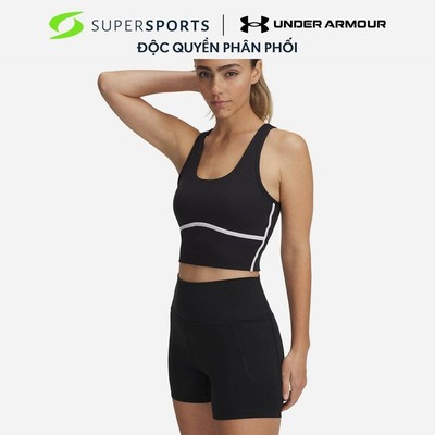 Áo Ba Lỗ Nữ Under Armour Meridian Piped Crop - 6003529-001