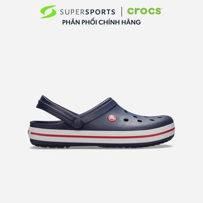 Giày Clog Unisex Crocs Crocband - Xanh Navy - 11016-410 ADS03 LS100