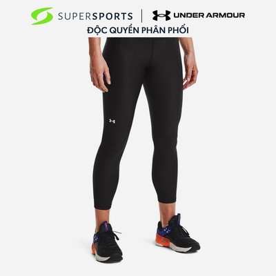 Quần Bó Thể Thao Nữ Under Armour Heatgear® No-Slip Waistband Ankle - Đen - 1365335-001