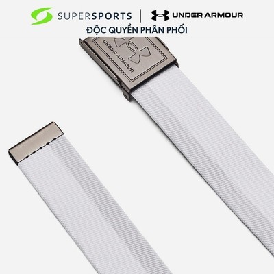 Thắt Lưng Nam Under Armour Stretch Webbing - Trắng - 1383935-100