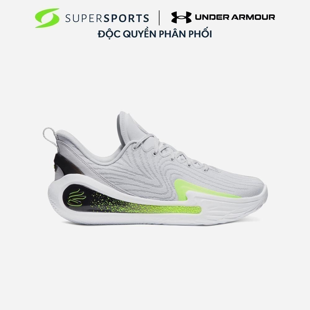 Giày Bóng Rổ Unisex Under Armour Curry 12 - Xám - 3027629-100