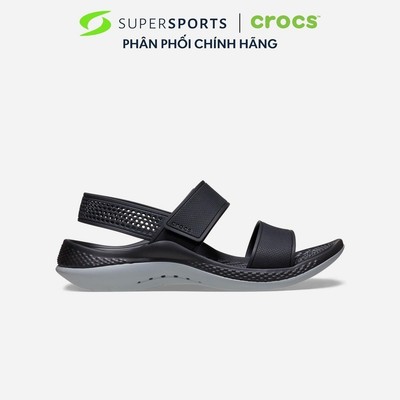 Giày Sandals Nữ Crocs Literide 360 - Đen - 206711-02G