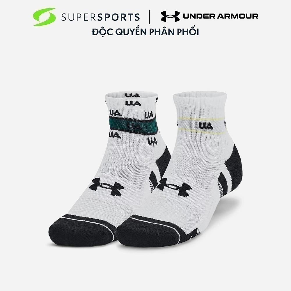 Vớ Thể Thao Under Armour Performance Cotton 2-Pack - Trắng  - 1379533-100