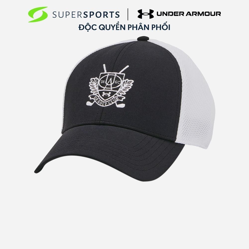 Mũ Lưỡi Trai Nam Under Armour Iso-Chill Driver Mesh - Đen  - 1369804-006