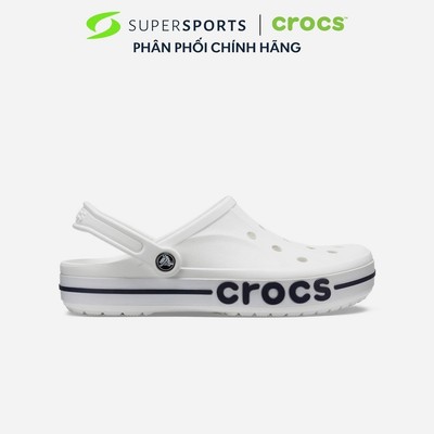 Giày Clog Unisex Crocs Bayaband - Trắng - 205089-126 ADS01 LS100 B000