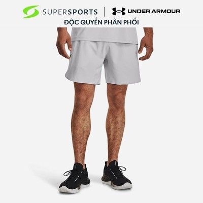 Quần Ngắn Nam Under Armour Peak Woven - Xám - 1376782-014