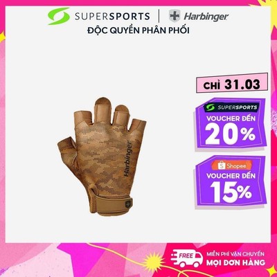 Găng Tay Tập Gym Nam Harbinger Pro Gl 2.0 - Nâu  - 22253