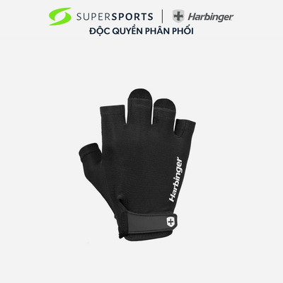 Găng Tay Tập Gym Nam Harbinger Power 2.0 - Đen  - 22257