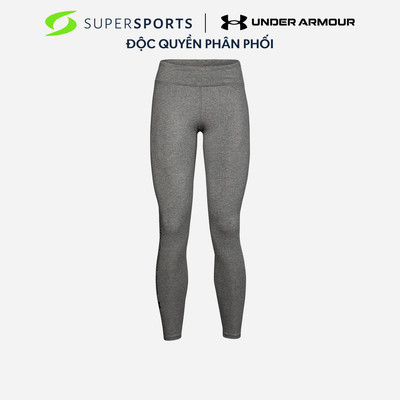 Quần Bó Thể Thao Nữ Under Armour Favorite Wordmark - Xám - 1356403-090
