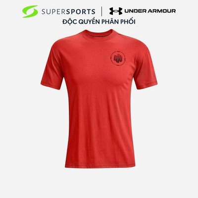 Áo Thun Chạy Bộ Nam Under Armour Run Anywhere - Cam  - 1366505-860