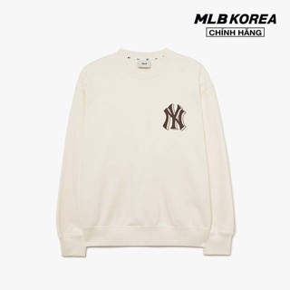   ẨN SP SALE TRÊN 55%  MLB - Áo sweatshirt unisex cổ tròn tay dài Monative Monogram Overfit 3AMTM0934-50CRS 