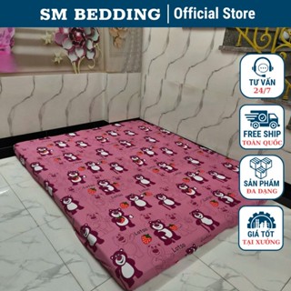  Ga Trải Giường Bo Chun Không Kèm Vỏ Gối Vải Poly Cotton mấu gấu dâu chống gậy 