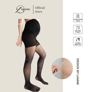 Quần tất bầu 8D cao cấp siêu dai co dãn 4 chiều đến 90kg không lo rách vệt dài, có đai chun rút sản phẩm của LAMME