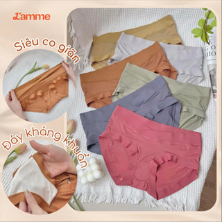 Quần lót bầu chất liệu tơ lạnh mềm mại thoáng mát 6 màu by LAMME