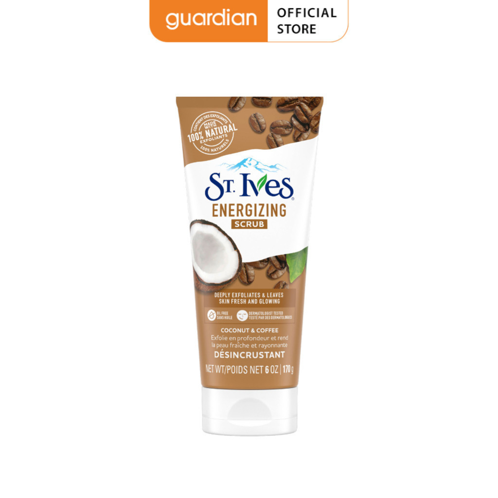 Sữa Rửa Mặt Tẩy Tế Bào Chết Dừa & Cafe St.Ives 170g