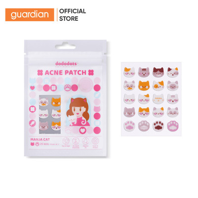 Miếng Dán Mụn Dododots Acne Patch Manja Cat 20 Miếng
