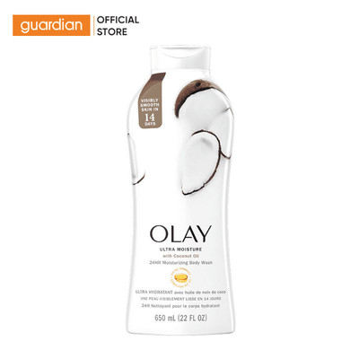 Sữa Tắm Dưỡng Ẩm Olay Với Tinh Dầu Dừa 650Ml