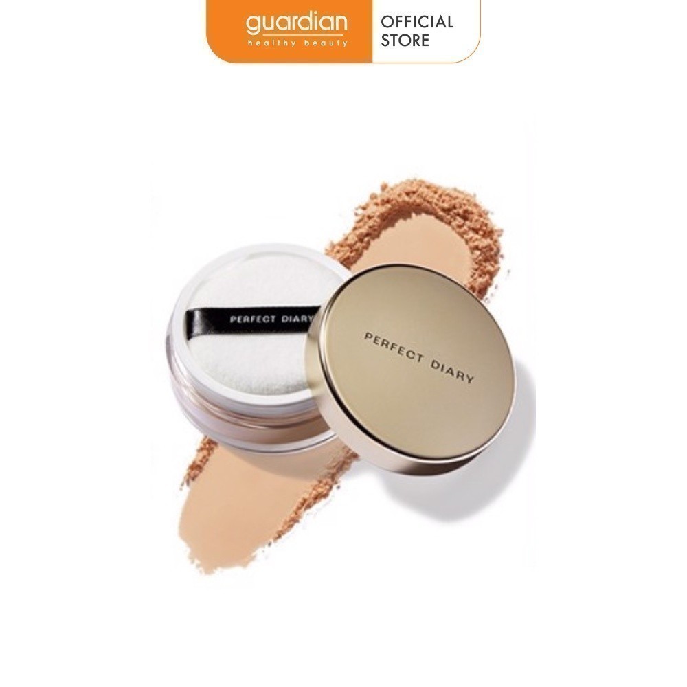 Phấn Phủ Kiềm Dầu Perfect Diary Perfectstay #01 Transparent Giúp Làm Sáng Tự Nhiên 7G