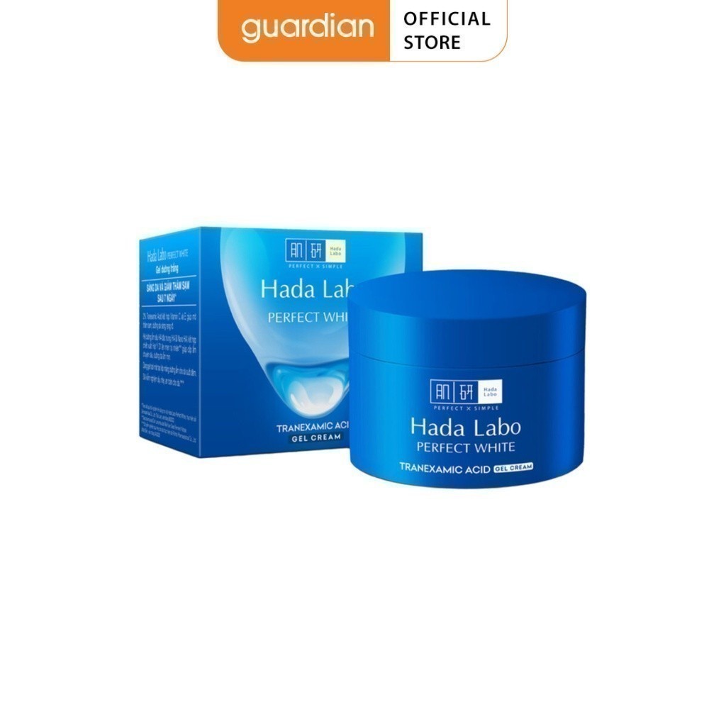 Gel Dưỡng Hỗ Trợ Sáng Da Chuyên Sâu, Giảm Thâm Sạm Hada Labo Perfect White T.X.A Gel Cream 50gr