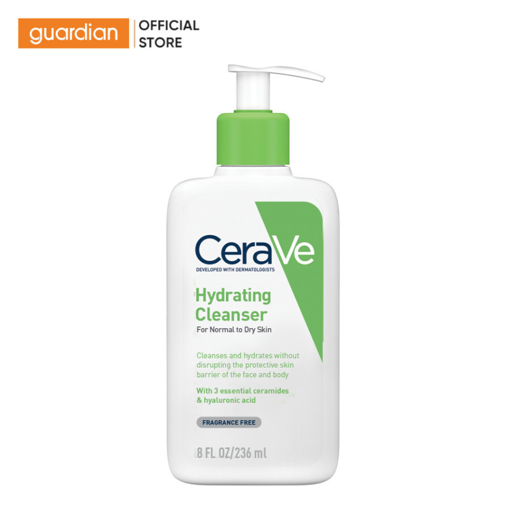 Sữa Rửa Mặt Làm Sạch & Cấp Ẩm Dành Cho Da Thường Và Da Khô Cerave 236Ml