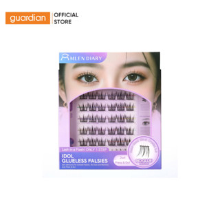  Mi Giả Tự Dính Pha Lê Đen Không Cần Keo Mlen Diary 