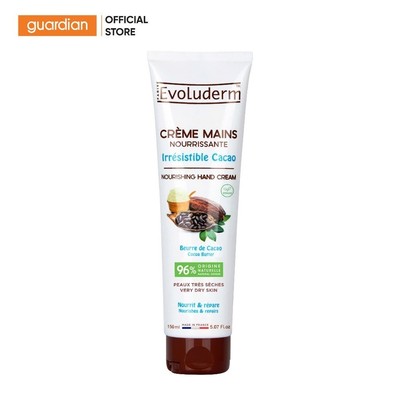 Kem Dưỡng Tay Cacao Evoluderm Nourishing Hand Cream 150ml