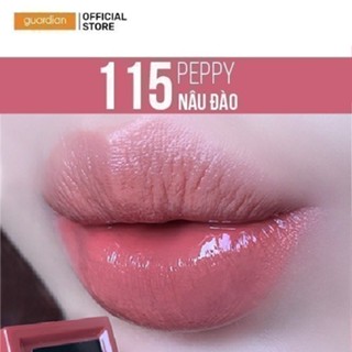 Son Kem Bóng Maybelline Super Stay Vinyl Ink #115 Peppy Nâu Đào 4.2ml