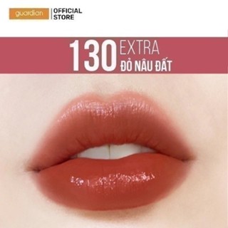 Son Kem Bóng Maybelline Super Stay Vinyl Ink #130 Extra Đỏ Nâu Đất 4.2ml