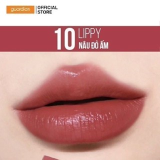 Son Kem Bóng Maybelline New York Super Stay Vinyl Ink 10 Lippy Nâu Đỏ Ấm 4.2ml 