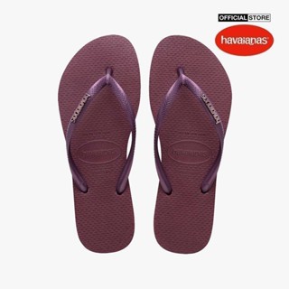   SALE TRÊN 55%   Size Brazil  HAVAIANAS - Dép kẹp nữ Slim Logo Metallic 4119875-5143 