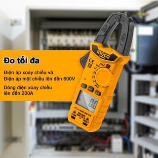 Ampe kìm đo AC kỹ thuật số Ingco DCM2001