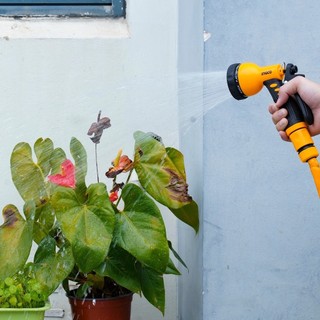 Vòi phun xịt nước tưới cây, có thể chỉnh 9 kiểu tia, đa năng INGCO HWSG092, tay cầm êm ái