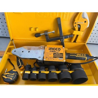 Máy hàn nhiệt ống ppr INGCO PTWT215002, chỉnh nhiệt đến 300°C, hàn nối các loại ống nhựa PVC, HDPE,...