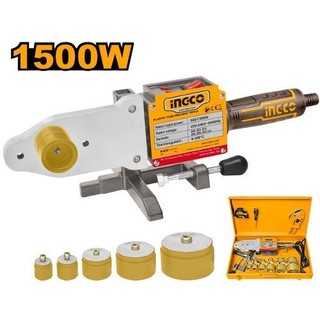 Máy hàn nhiệt ống ppr INGCO PTWT215002, chỉnh nhiệt đến 300°C, hàn nối các loại ống nhựa PVC, HDPE,...