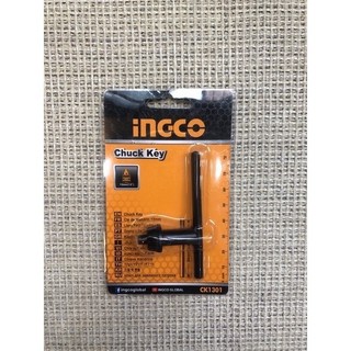 Chìa vặn đầu khoan 13ly INGCO CK1301, tay vặn mở máy khoan, dụng cụ vặn mở mũi khoan