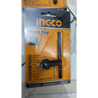 Chìa vặn đầu khoan 13ly INGCO CK1301, tay vặn mở máy khoan, dụng cụ vặn mở mũi khoan