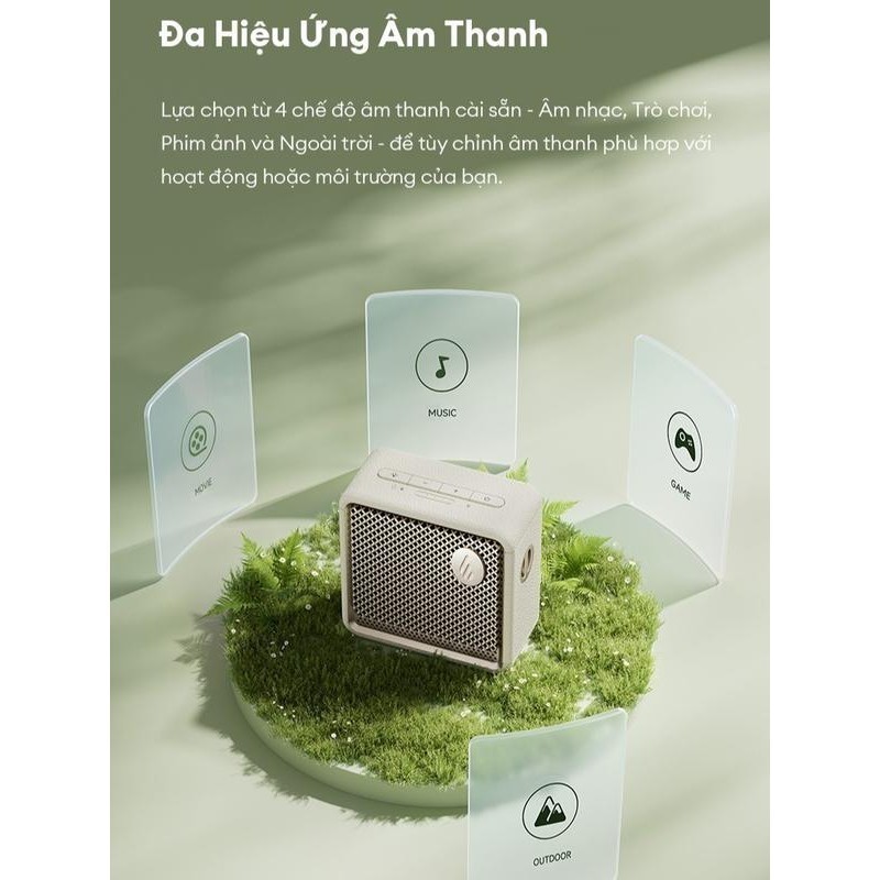 Loa Bluetooth Mini EDIFIER ES20 | Công Suất 6W | Thời lượng đến 12h | Kháng nước IP67 | Bảo Hành 15 Tháng | BigBuy360 - bigbuy360.vn