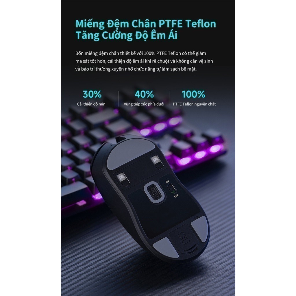 Chuột Gaming Không Dây 3 Chế Độ EDIFIER G3M PRO - Chuyển Động Nhanh Chính Xác - Thiết Kế Siêu Nhẹ - 15 Tháng Bảo Hành | BigBuy360 - bigbuy360.vn