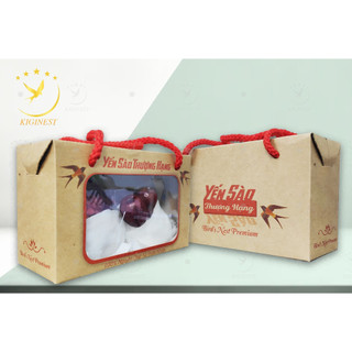 TÚI GIẤY KRAFT baby ĐỰNG 3 HŨ YẾN , ĐỰNG TÁO, ĐƯỜNG, KỶ TỬ, …