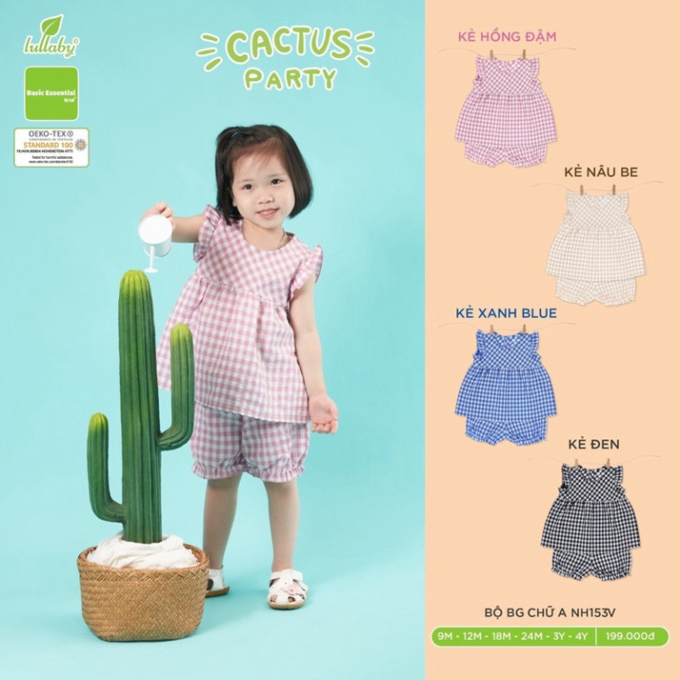 LULLABY - Bộ cộc tay Lullaby cho bé gái